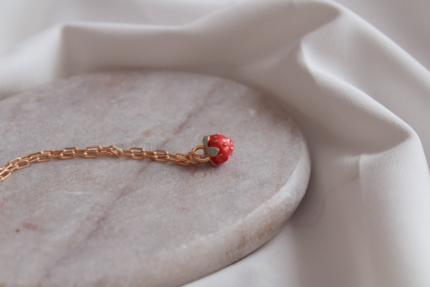 Collana Fragolina di bosco