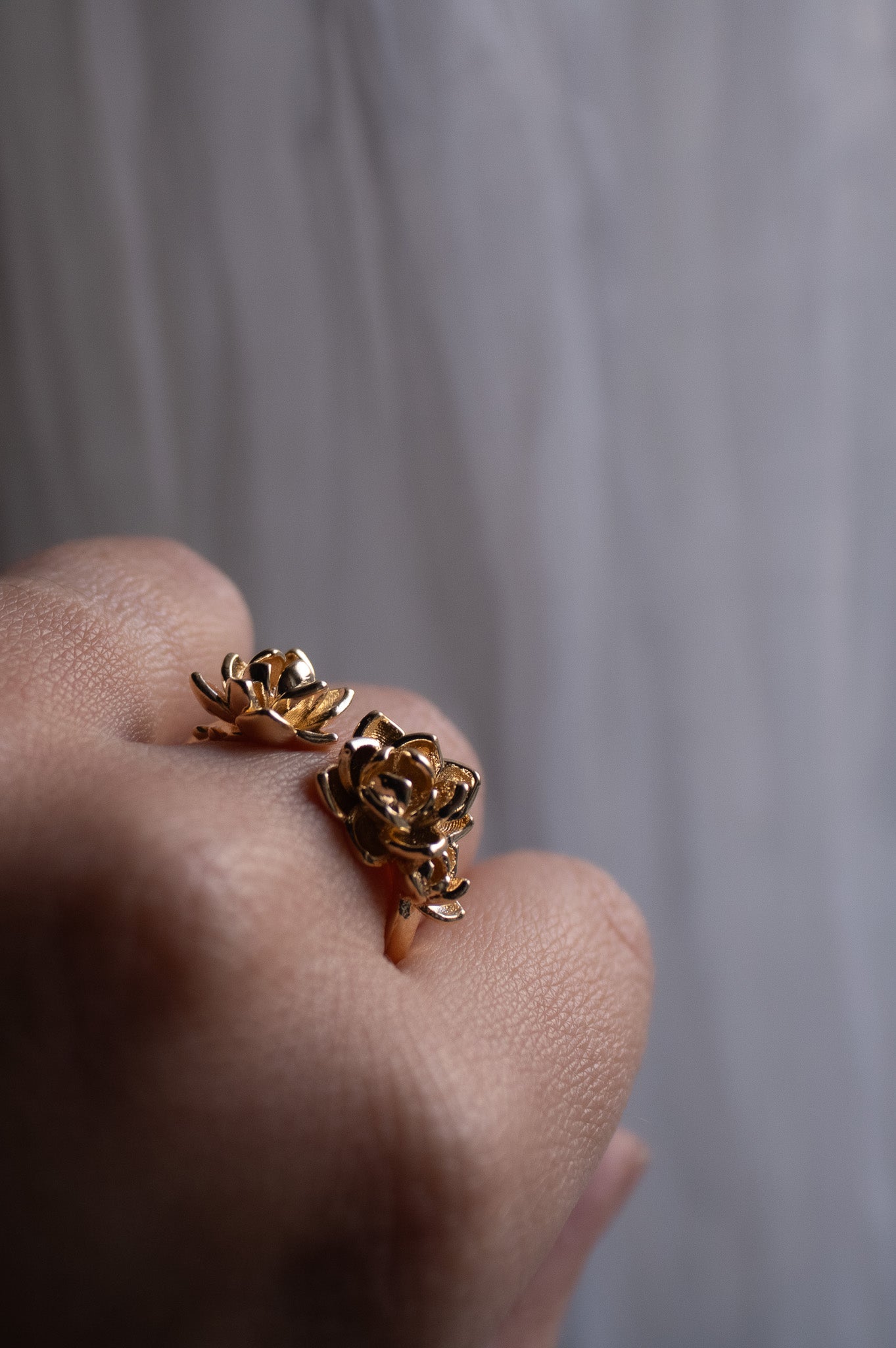 Anello Fiore di Loto Bouquet