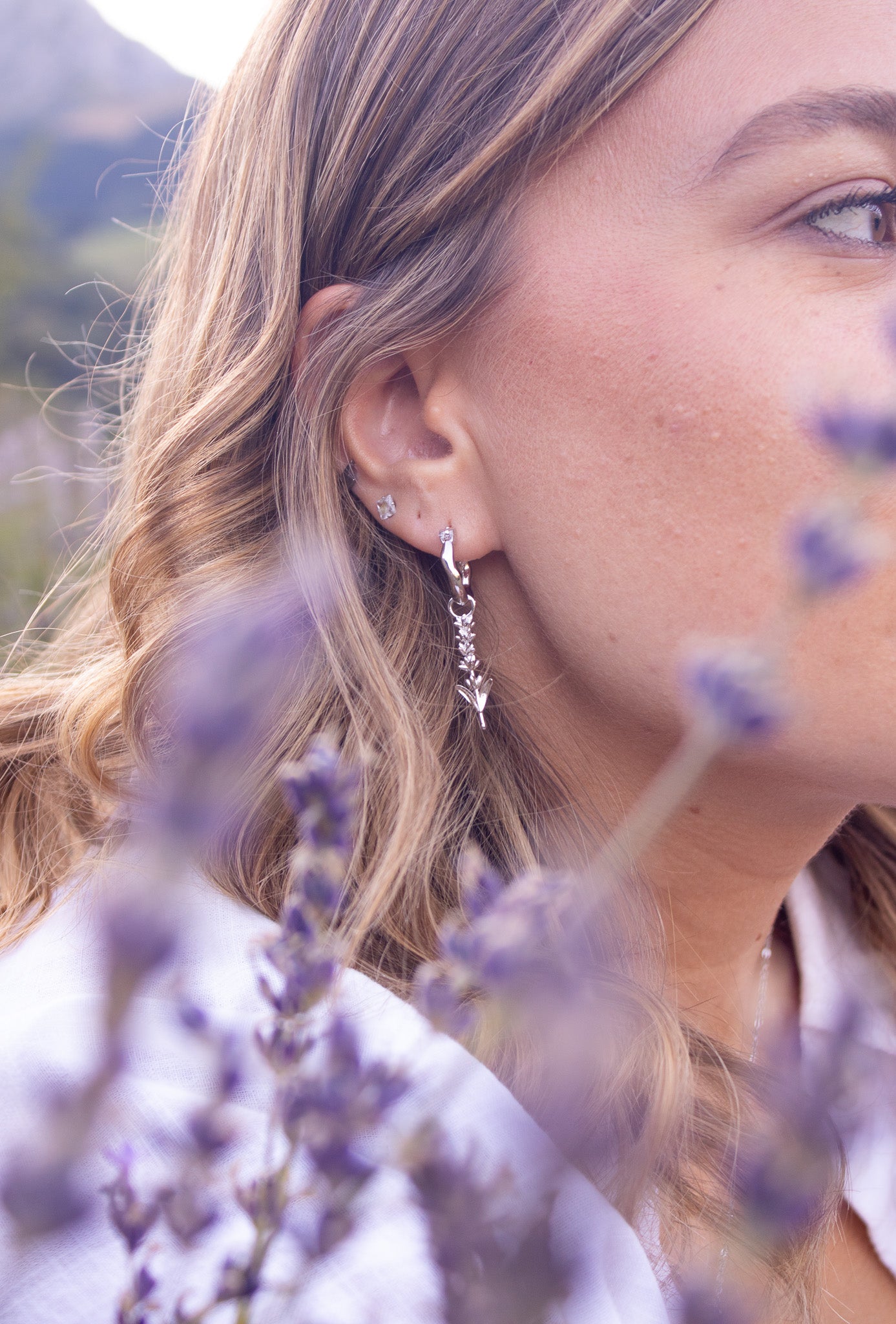 Orecchino Lavanda - Più colori