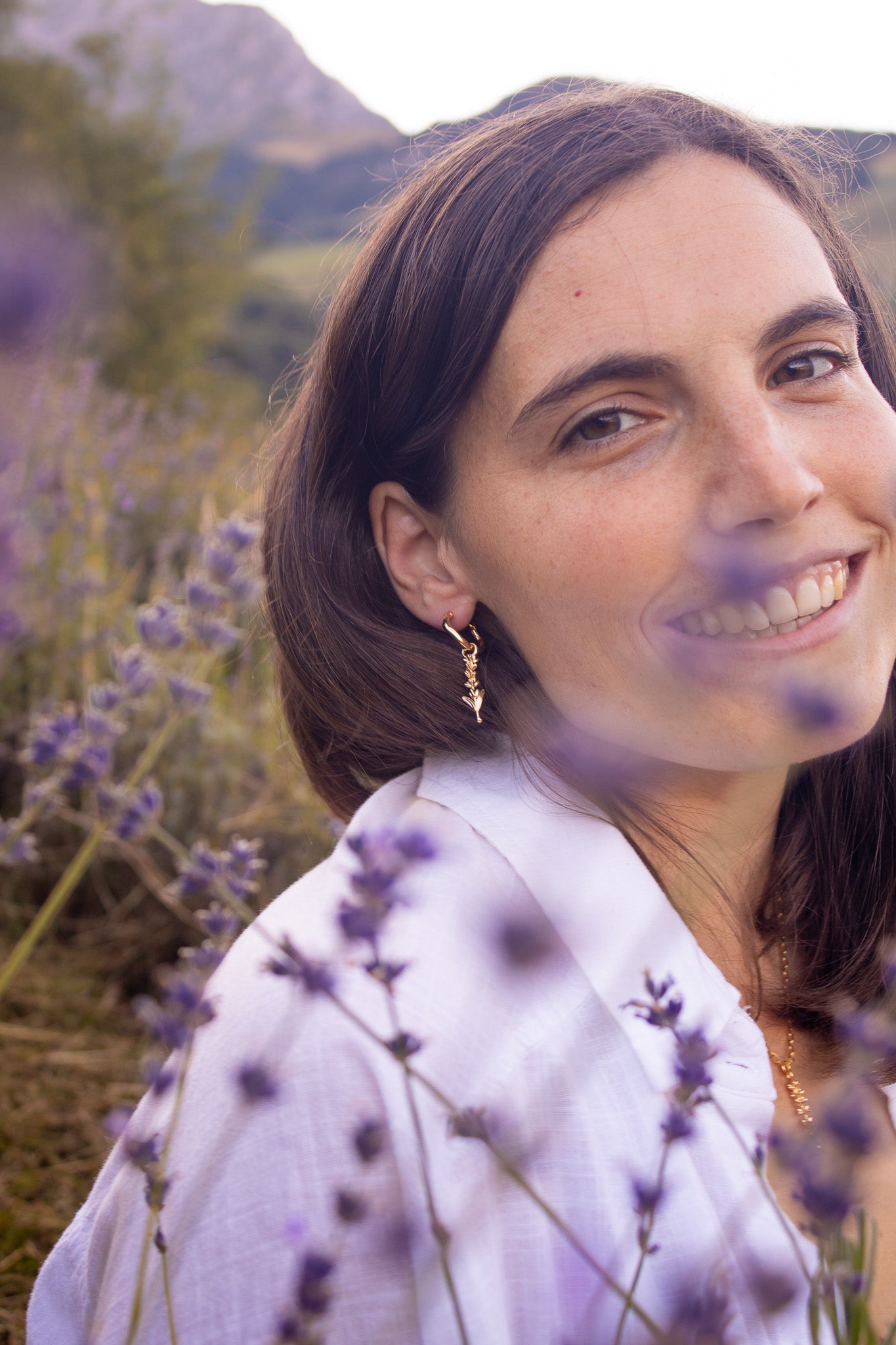 Orecchino Lavanda - Più colori