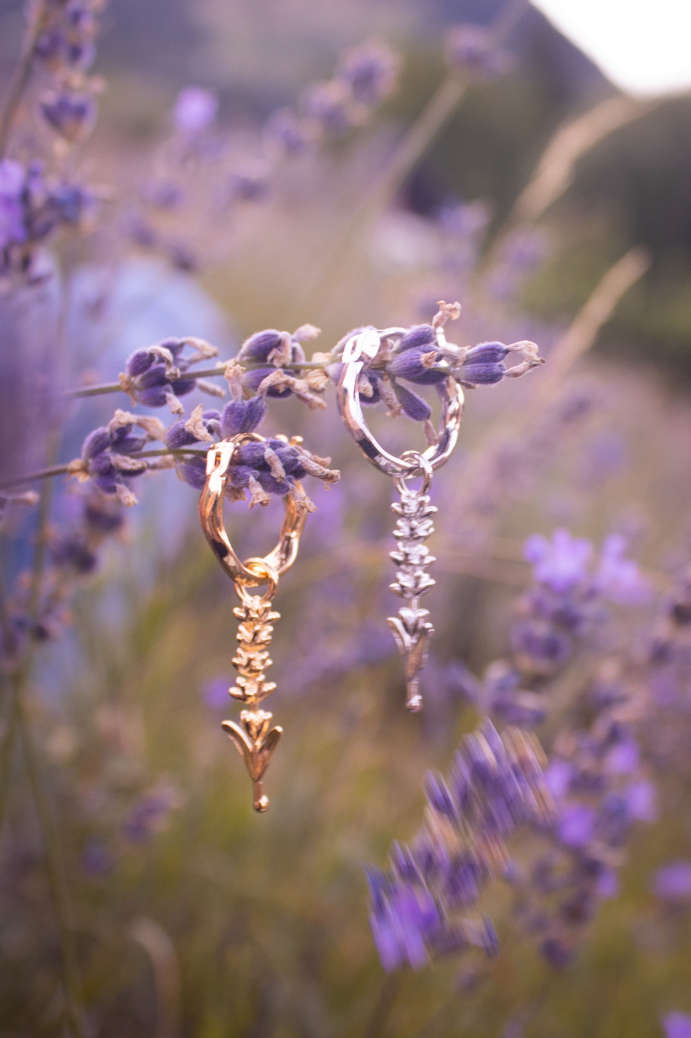 Orecchino Lavanda - Più colori