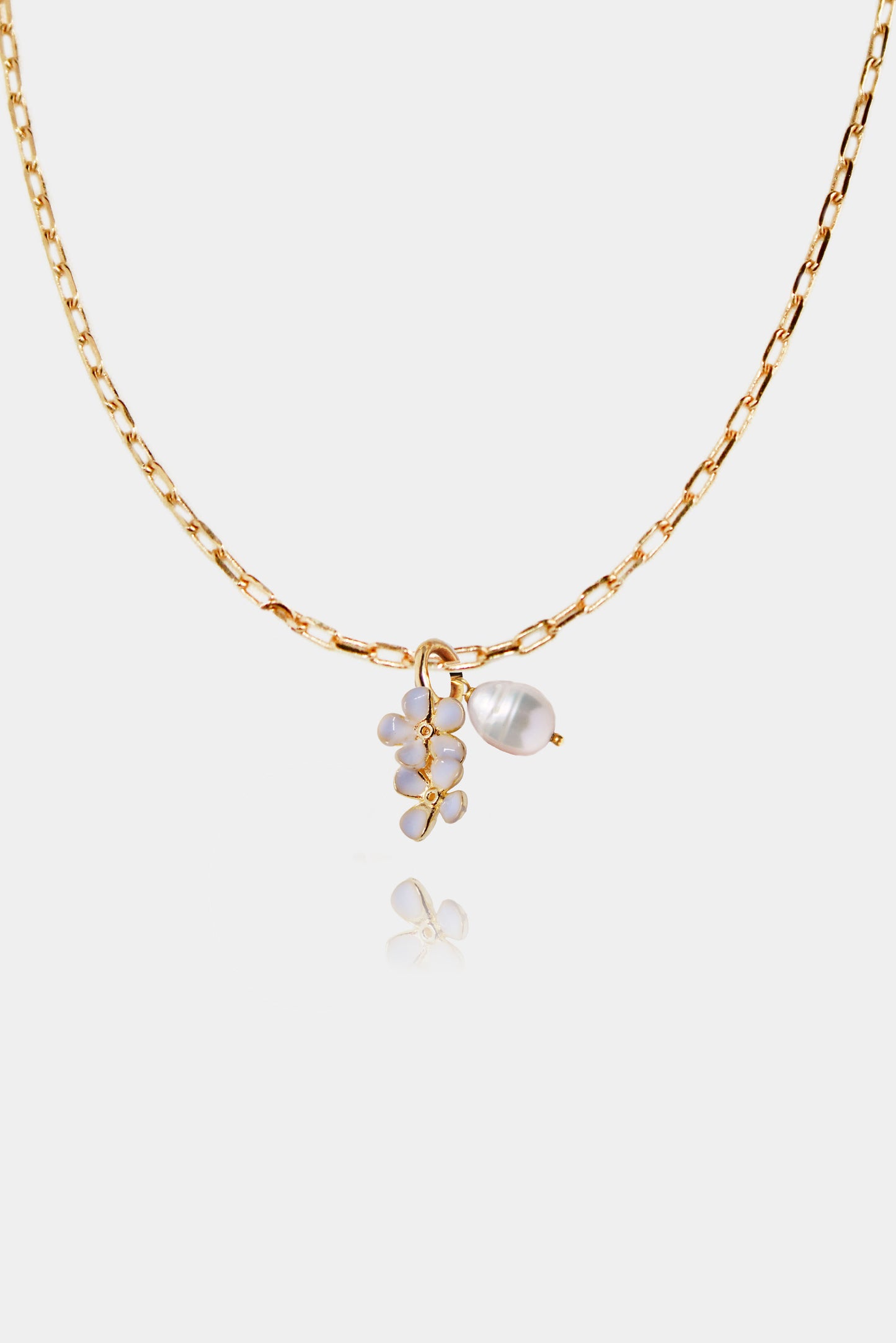 Collana Non ti scordar di me con Perla