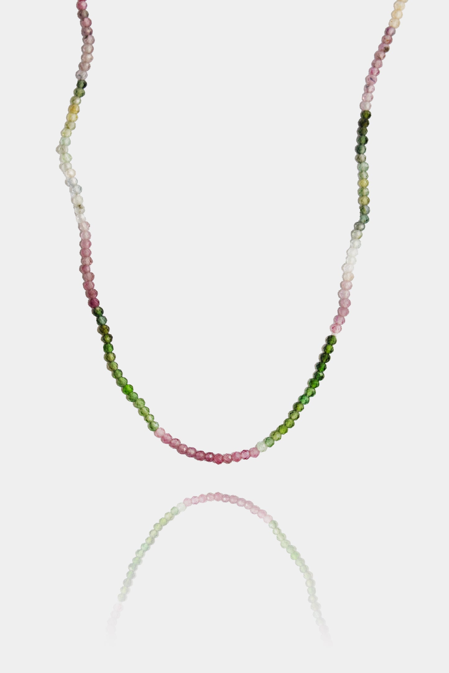 Collana con Tormaline multicolor