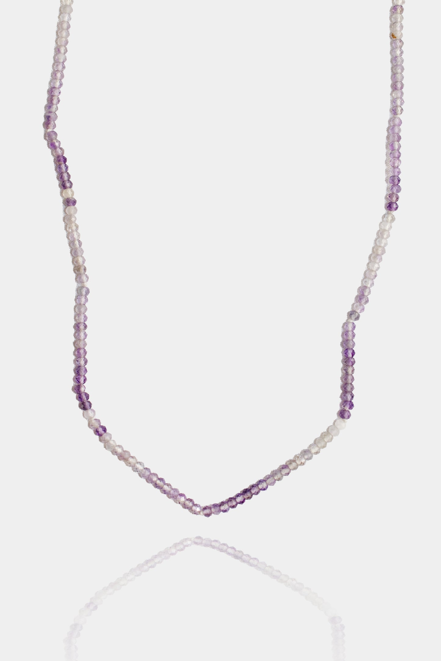 Collana con Ametiste in sfumatura
