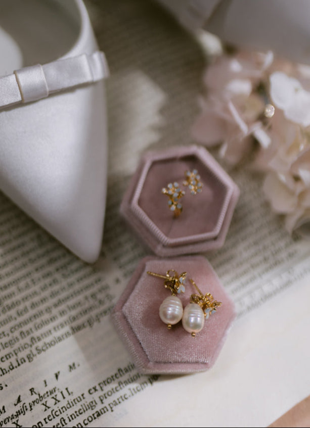 Orecchini Non ti scordar di me Perla