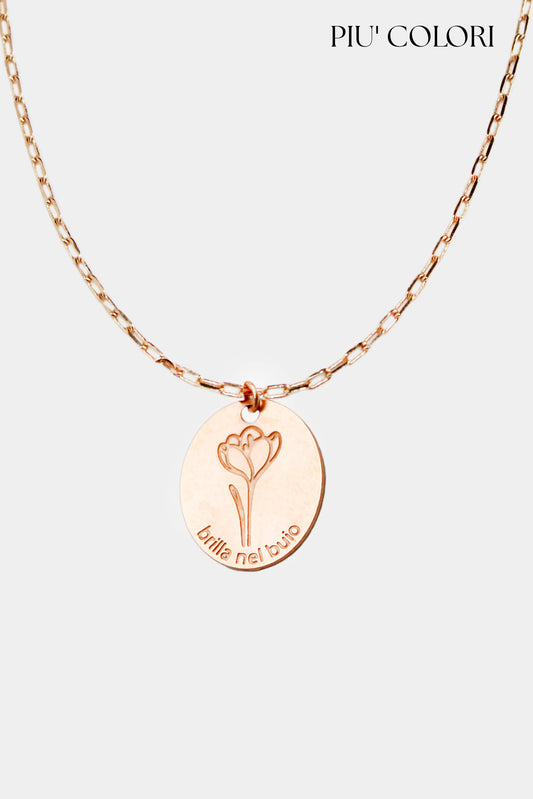 Collana Crocus - Brilla nel buio - Ottobre