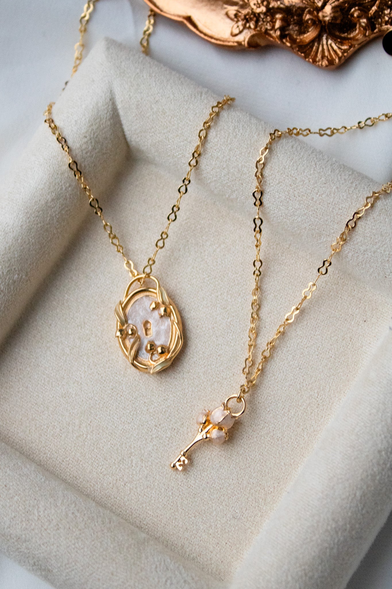 Collana Medaglione Serratura "Il Giardino sei Tu"