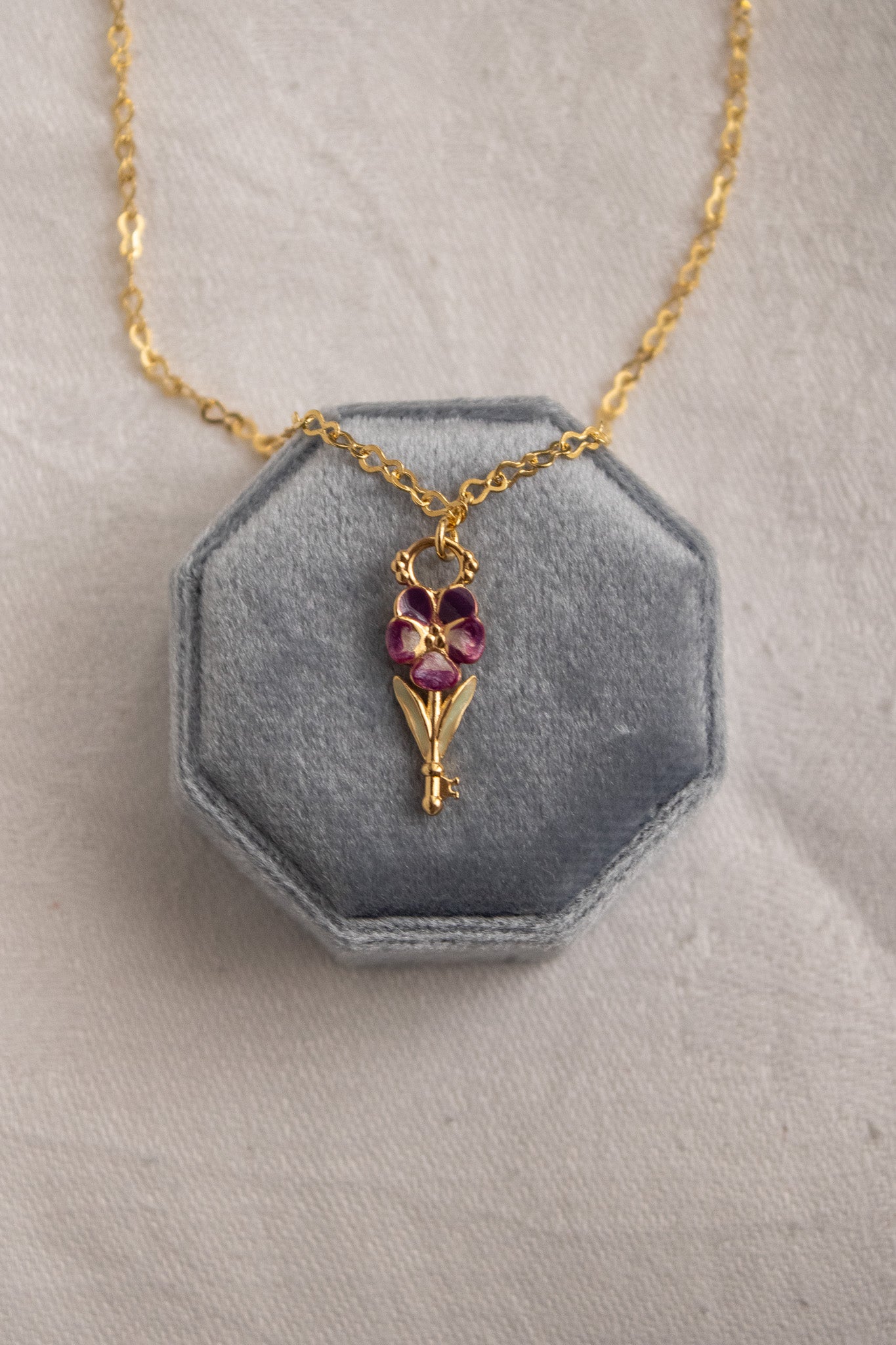 Collana Chiave dei Pensieri con Violetta