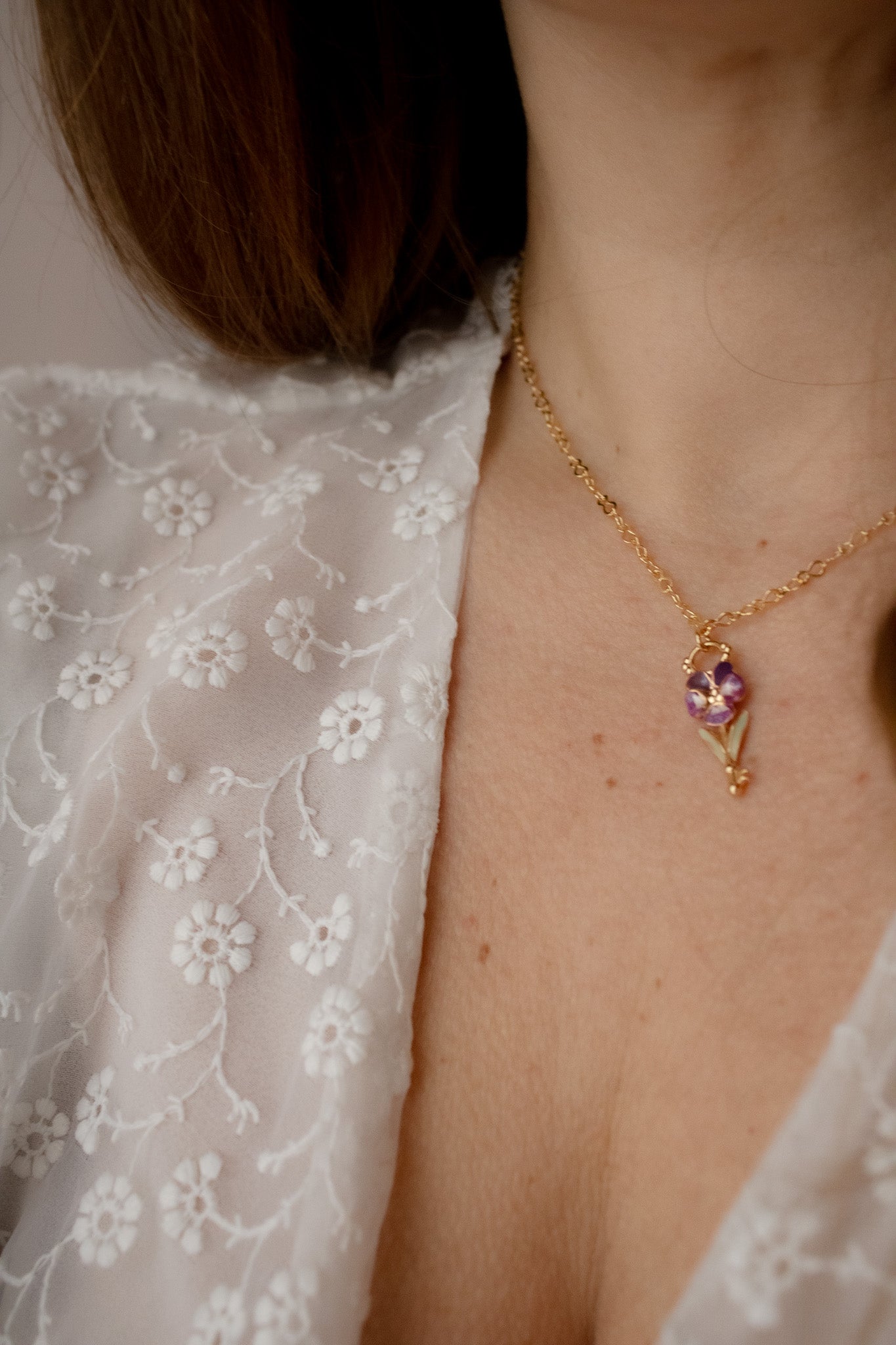 Collana Chiave dei Pensieri con Violetta