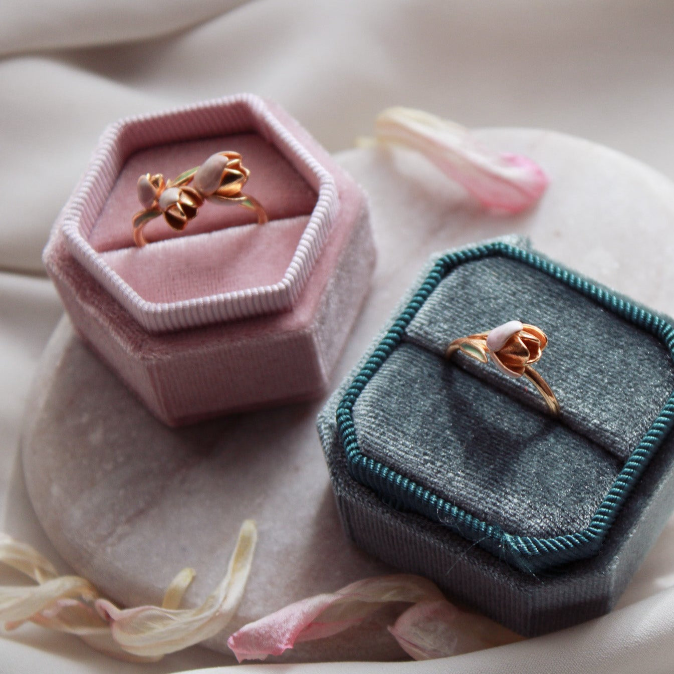 Anello Tulipano Singolo