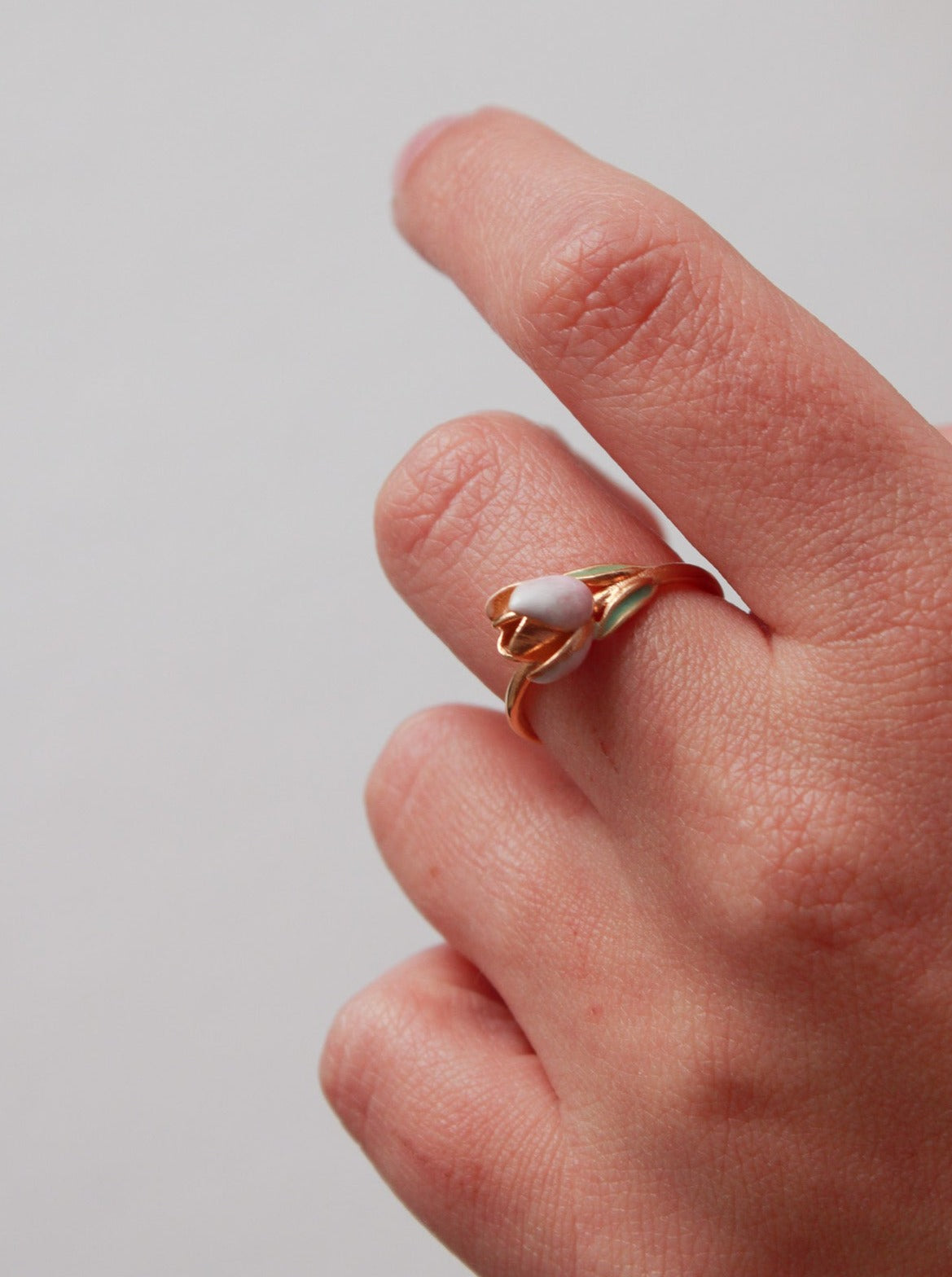 Anello Tulipano Singolo