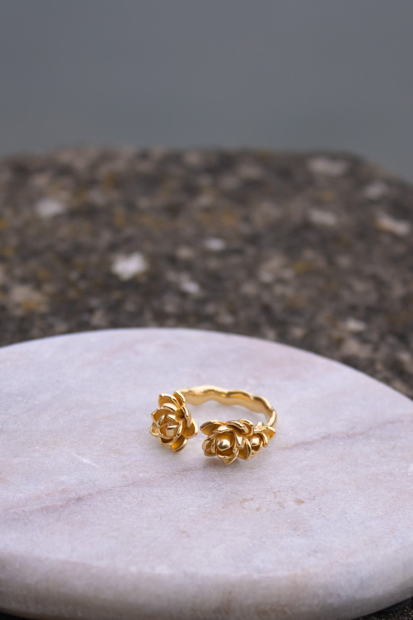 Anello Fiore di Loto Bouquet