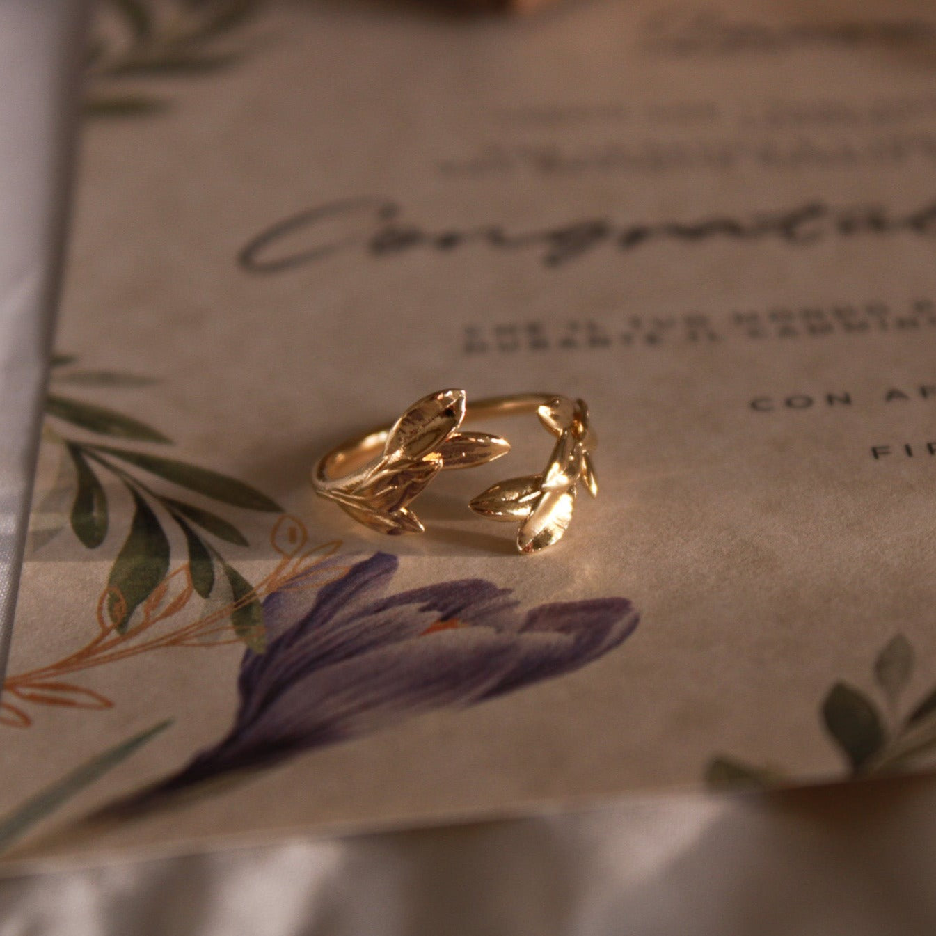 anello alloro per laurea 