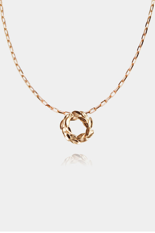 collana per lauree con alloro 