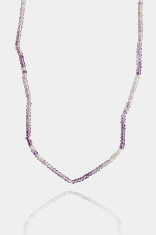 Collana con Ametiste in sfumatura