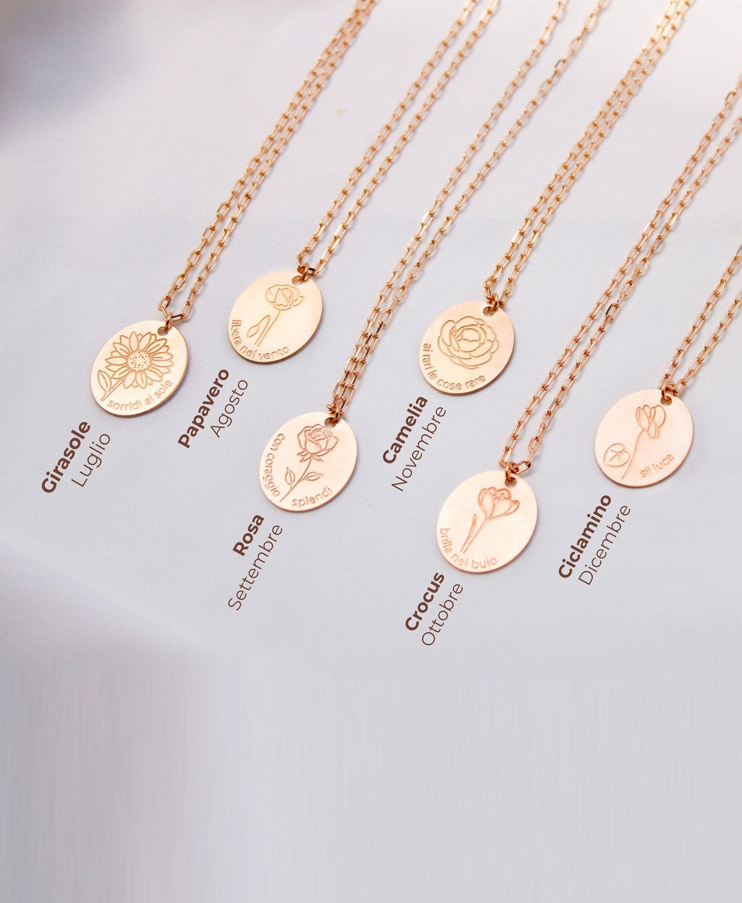 Collana Fiore di Loto - Rigogliosa fiorisci - Giugno