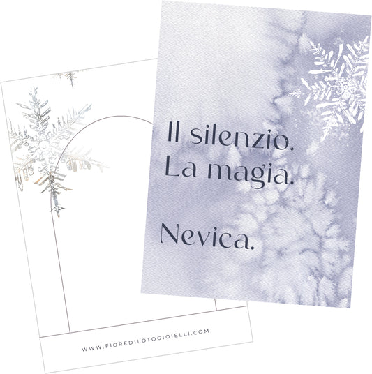 Card Fior di neve